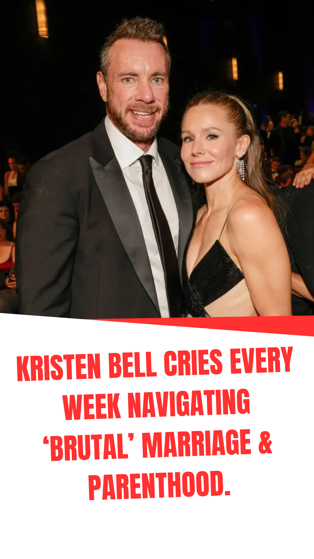 Kristen Bell Cries Every Week Navigating ‘Brutal’ Marriage & Parenthood.