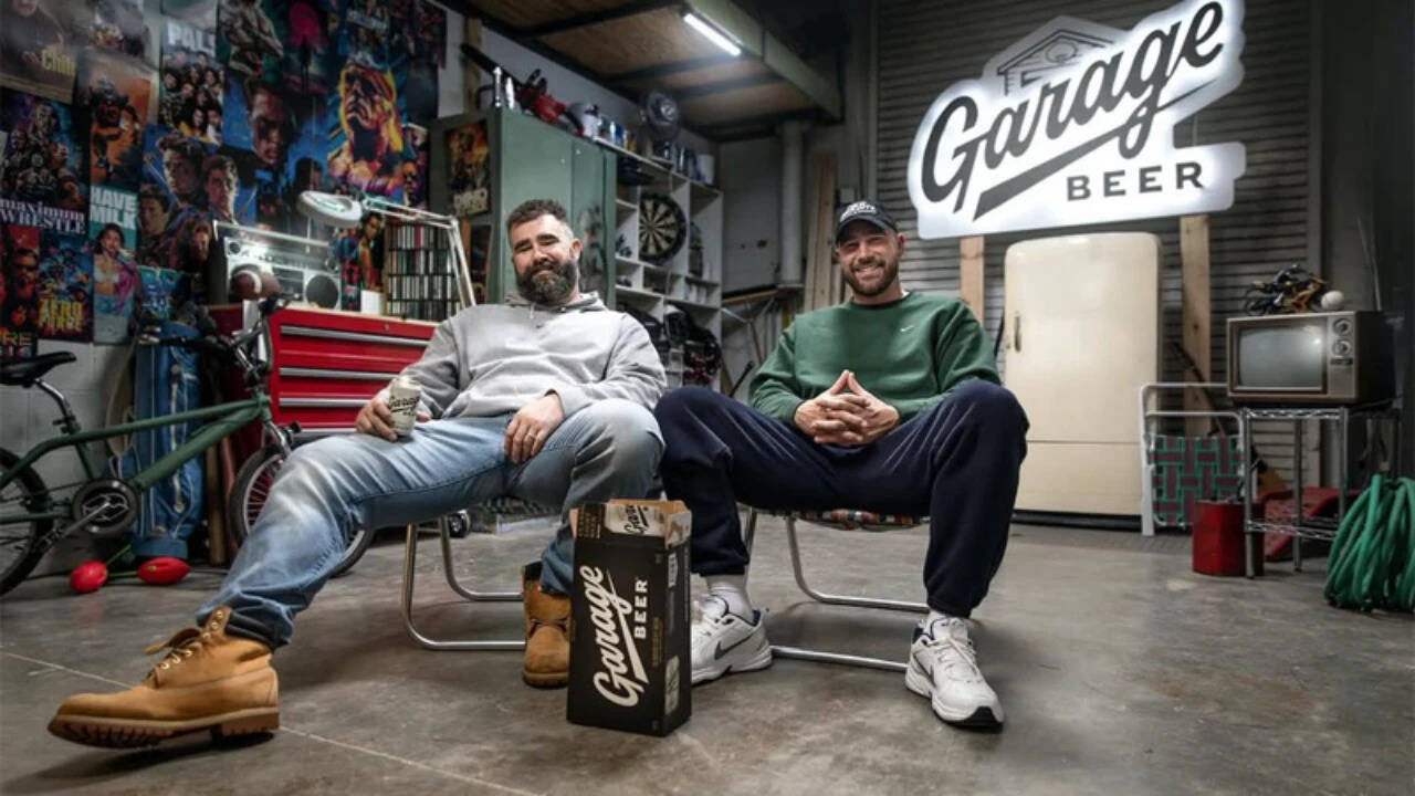 Kelce-backed beer grows: Garage Beer posts 252% sales surge; plans ...