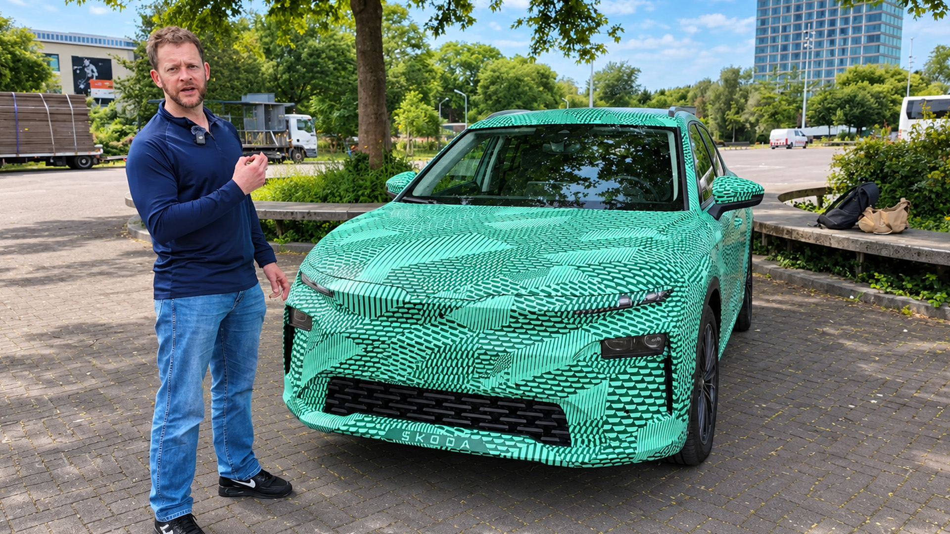 Skoda Elroq uses electric power to support everyday mobility