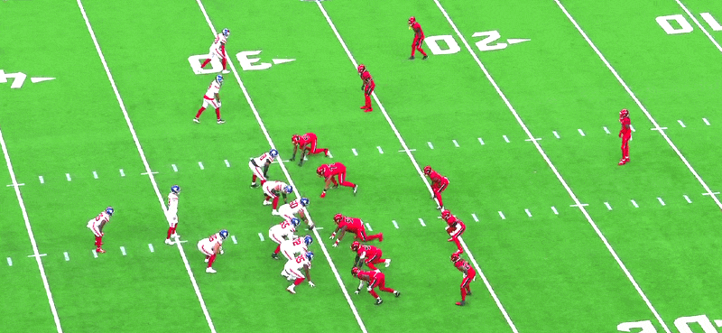 How did the NY Giants spark their running game?