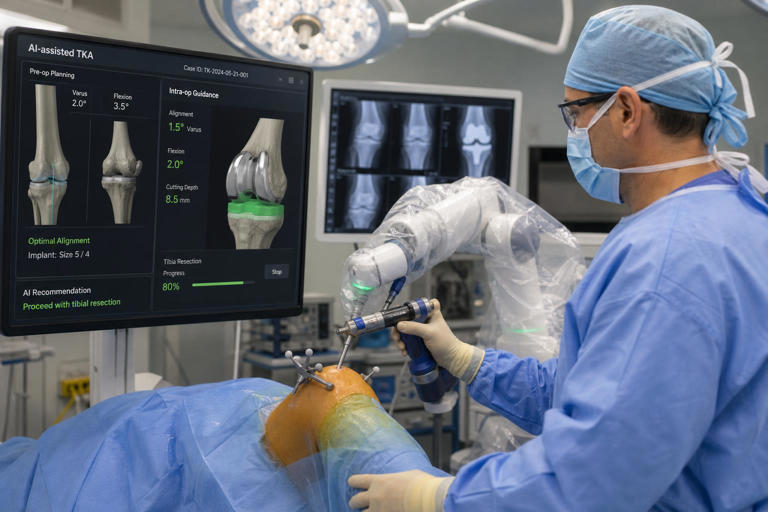 North Goa hospital performs AI-assisted knee replacement surgery