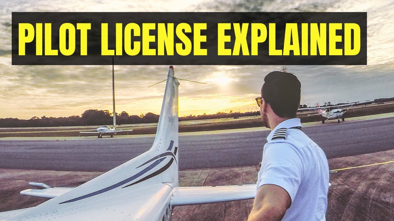 Different types of pilot licenses explained! Private pilot vs airline ...