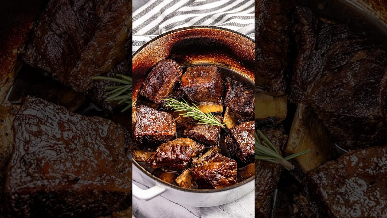 Classic braised beef short ribs #slowcooker #instantpot #recipe # ...