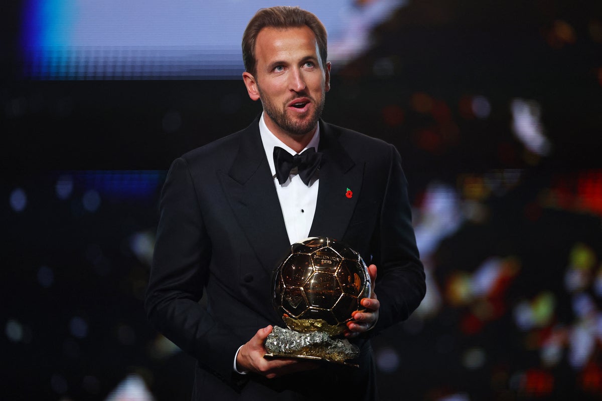 Kane’s emotional acceptance speech in full as England captain wins