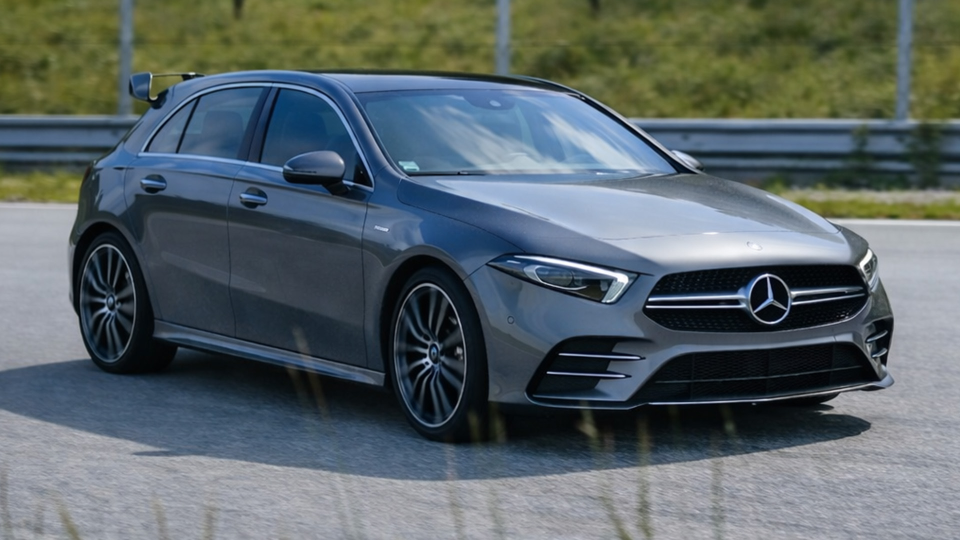 Pushing the Mercedes-AMG A35 to its limits on Bridgestone tires