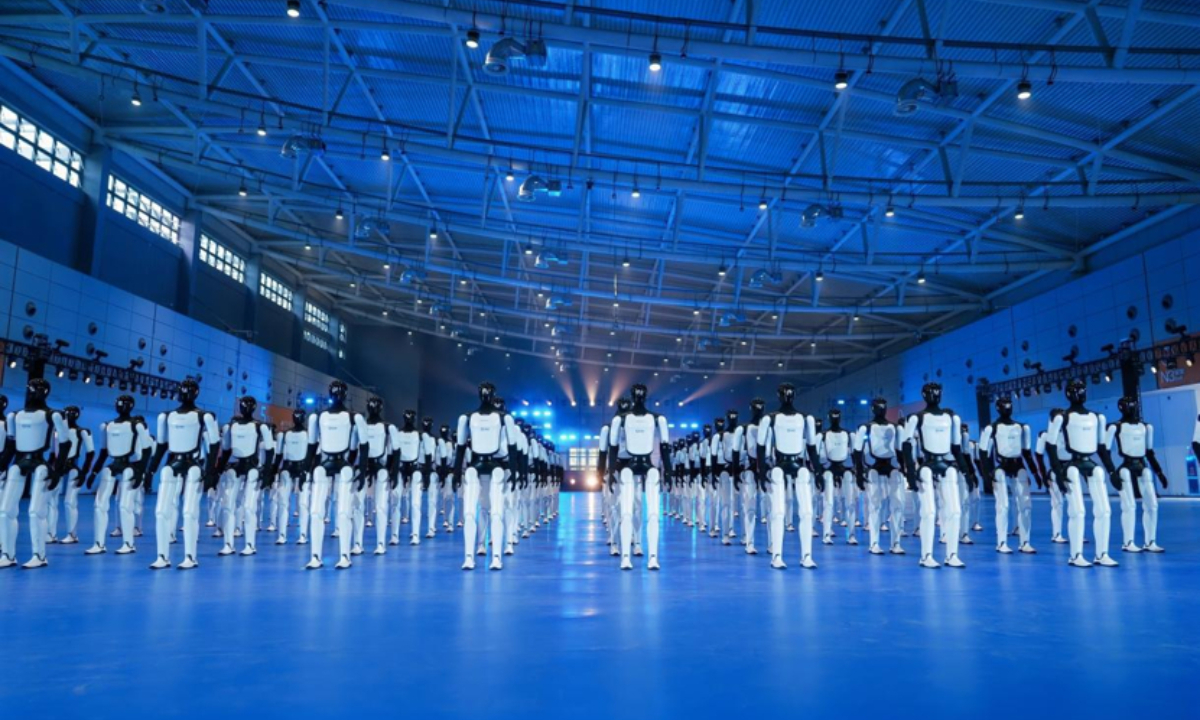 110 robots perform synchronized dance in China and set Guinness World ...