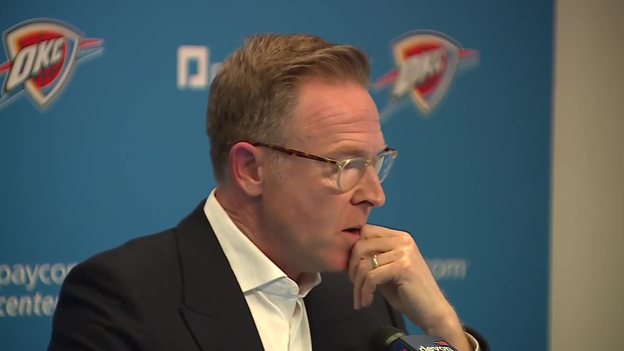 Watch full: Thunder GM Sam Presti says Jalen Williams, Cason Wallace ...