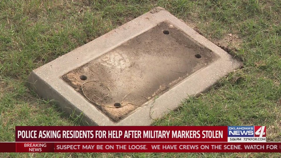 Veteran’s graves targeted by crooks in Rush Springs