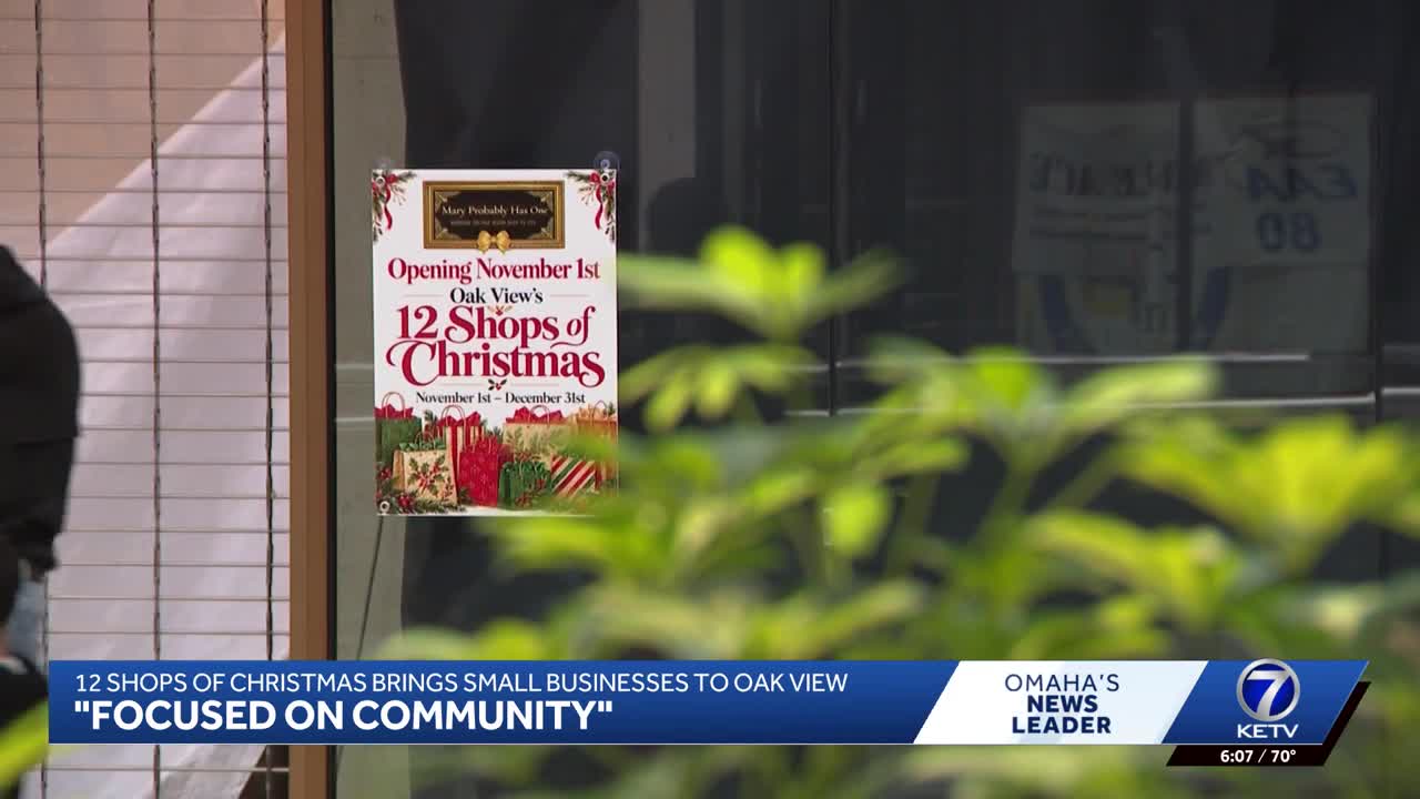 12 shops of Christmas brings small businesses to Oak View Mall