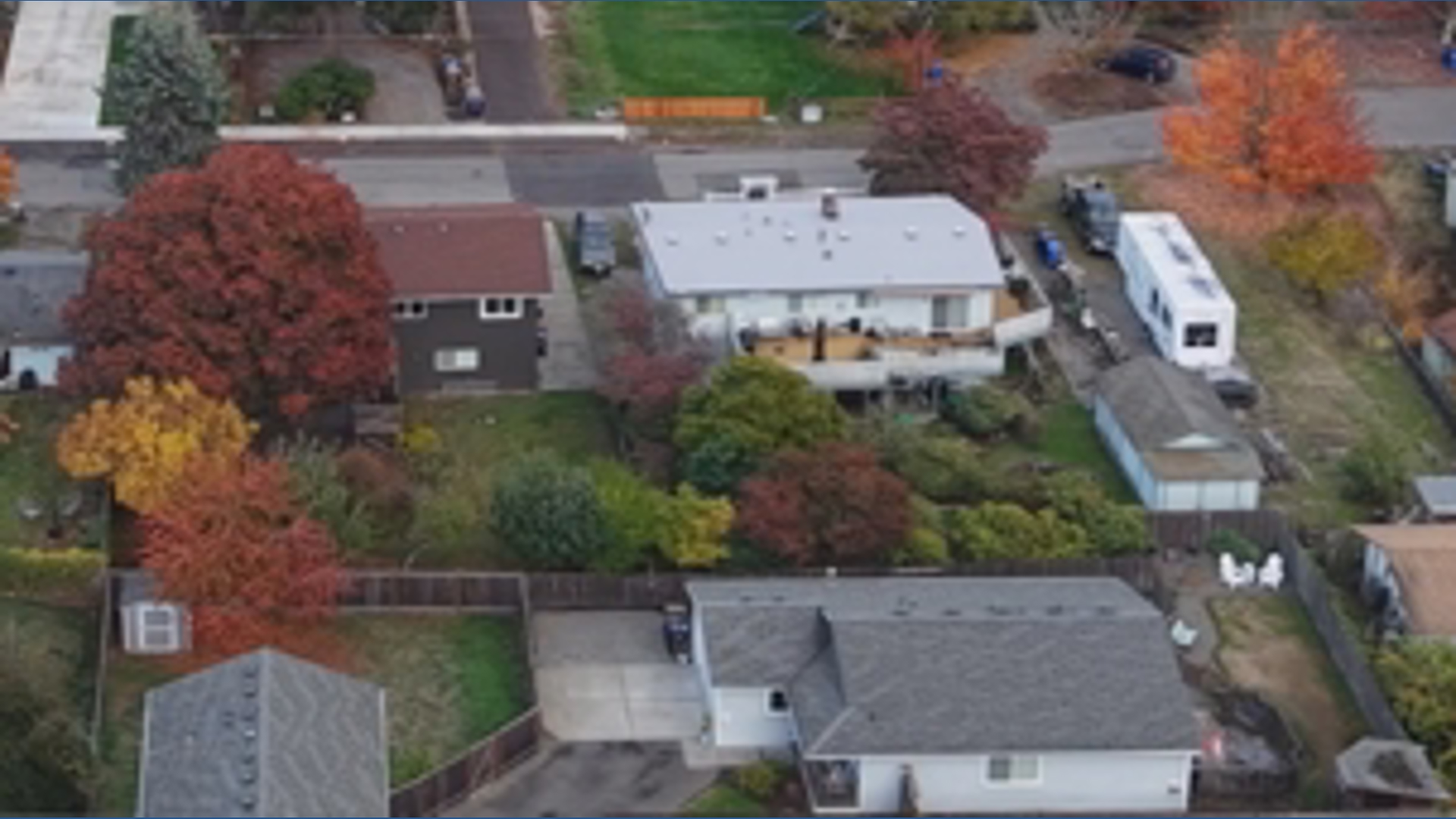 Fall colors in Tacoma from the KING 5 drone