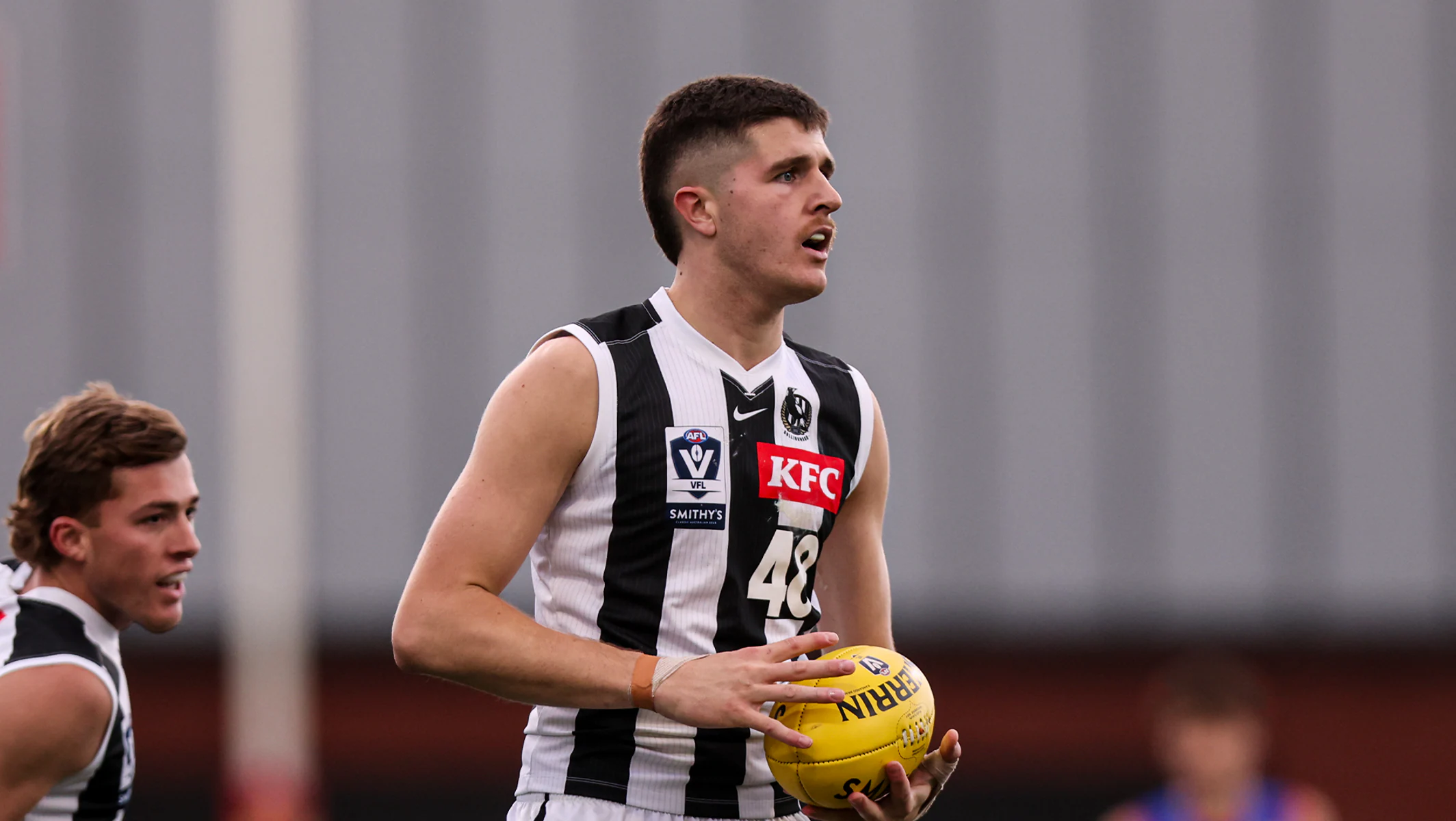 Delisted Collingwood ruck being monitored by AFL rivals