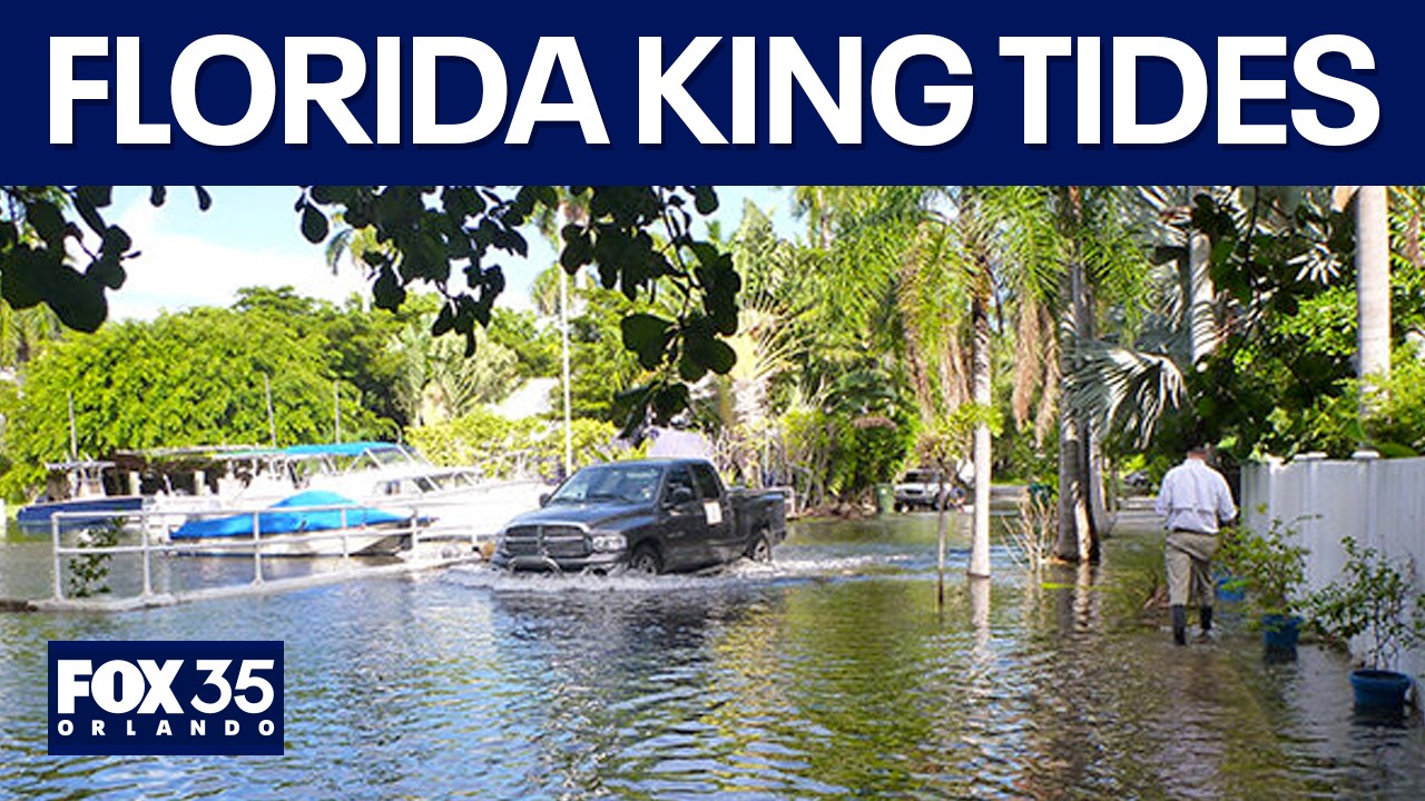 Florida king tides bring floods, beach erosion
