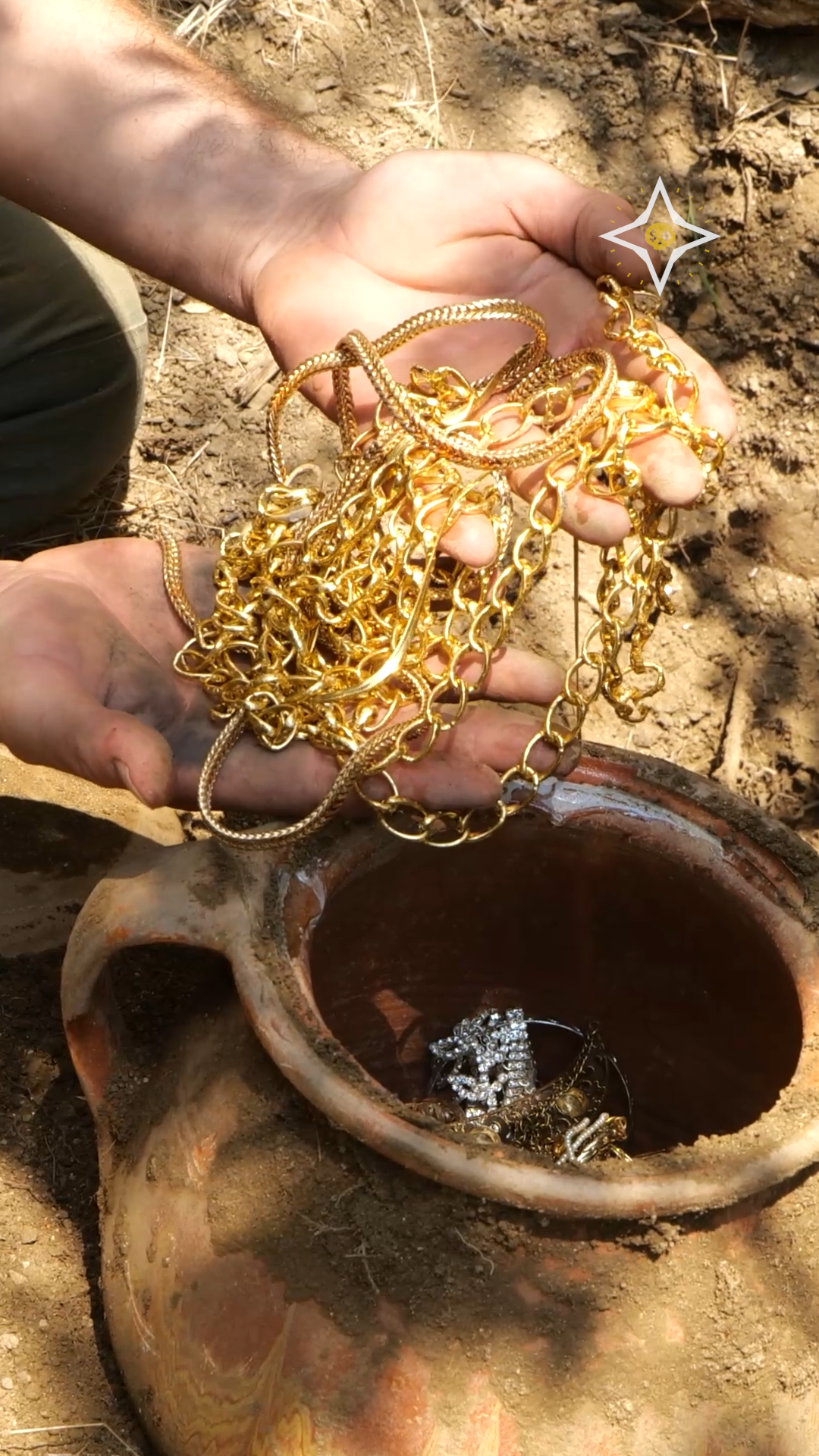 Metal detectorist digs up golden elephant figurine in dirt! 🐘 #shorts # ...