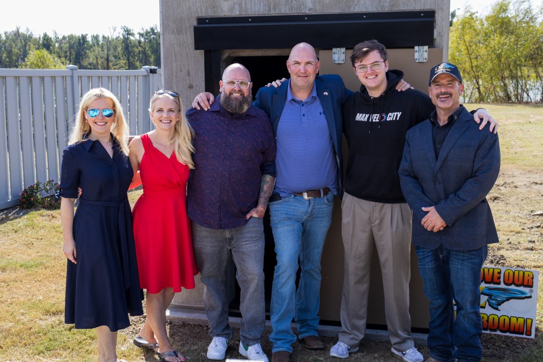 Saferoom donated to Rolling Fork tornado survivors
