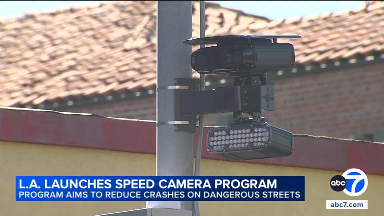 New speed cameras arrive in Los Angeles. Here's what drivers should know