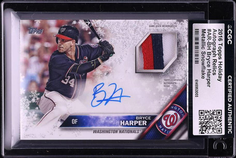 The top sale from each holiday baseball set since 2016