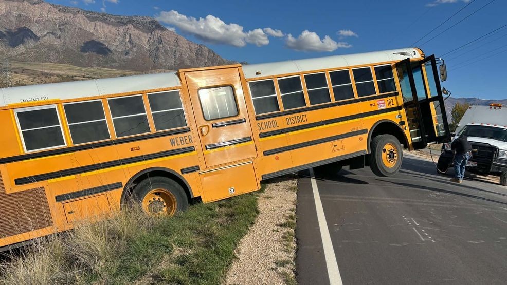 Bus transporting special education students backs into ditch in Farr ...