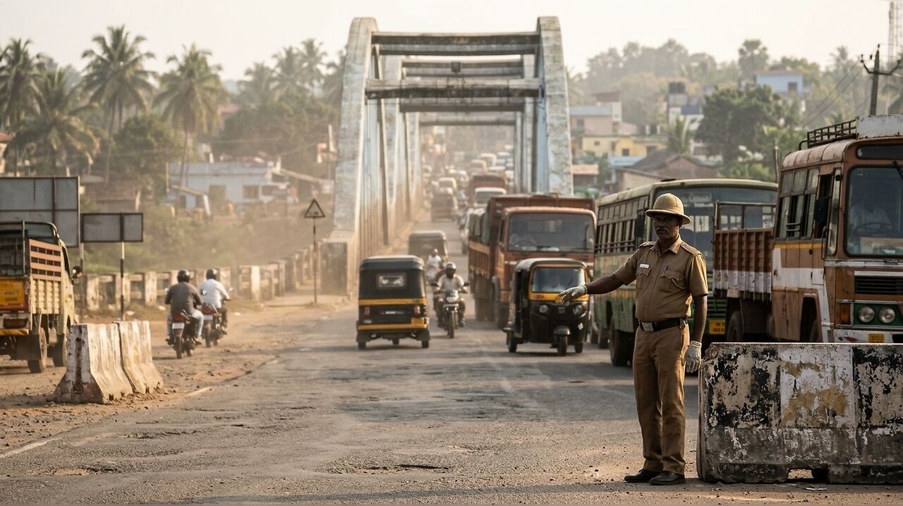 Aluva traffic restrictions announced for Marthanda Varma bridge repairs