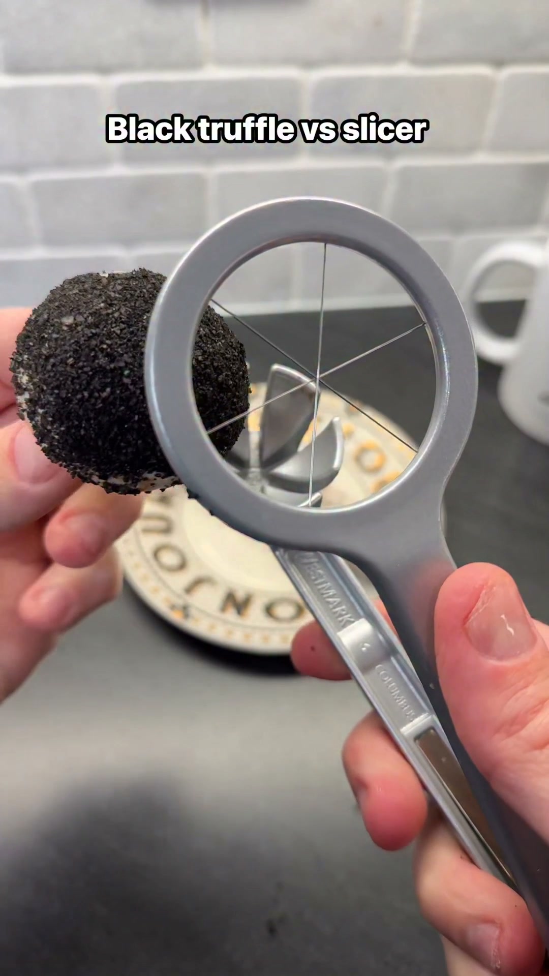 Black truffle vs. slicer