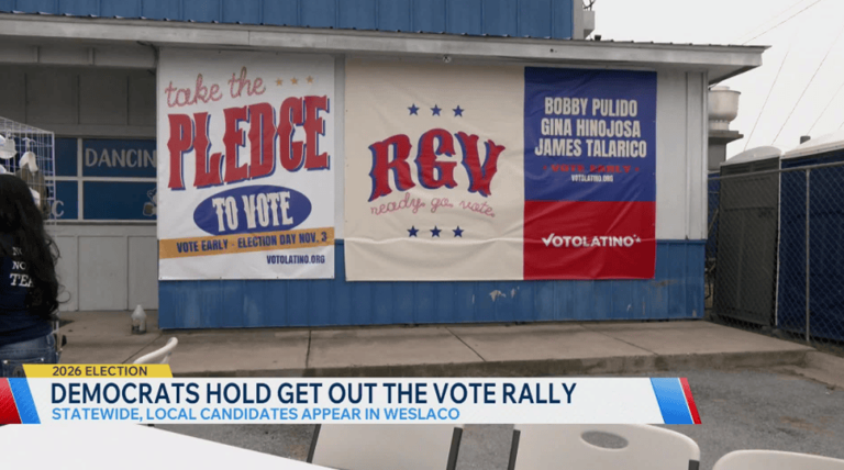 Democratic candidates rally in Weslaco
