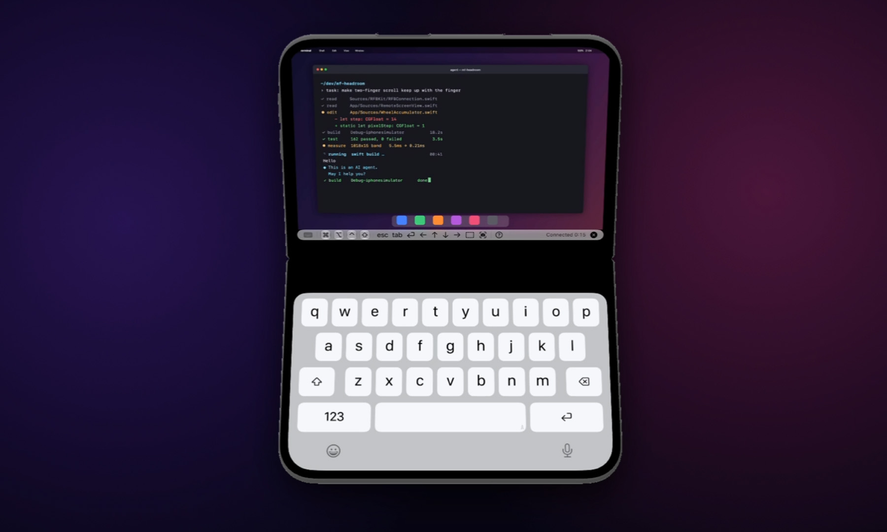 This app turns the iPhone Duo into a pocket-sized Mac