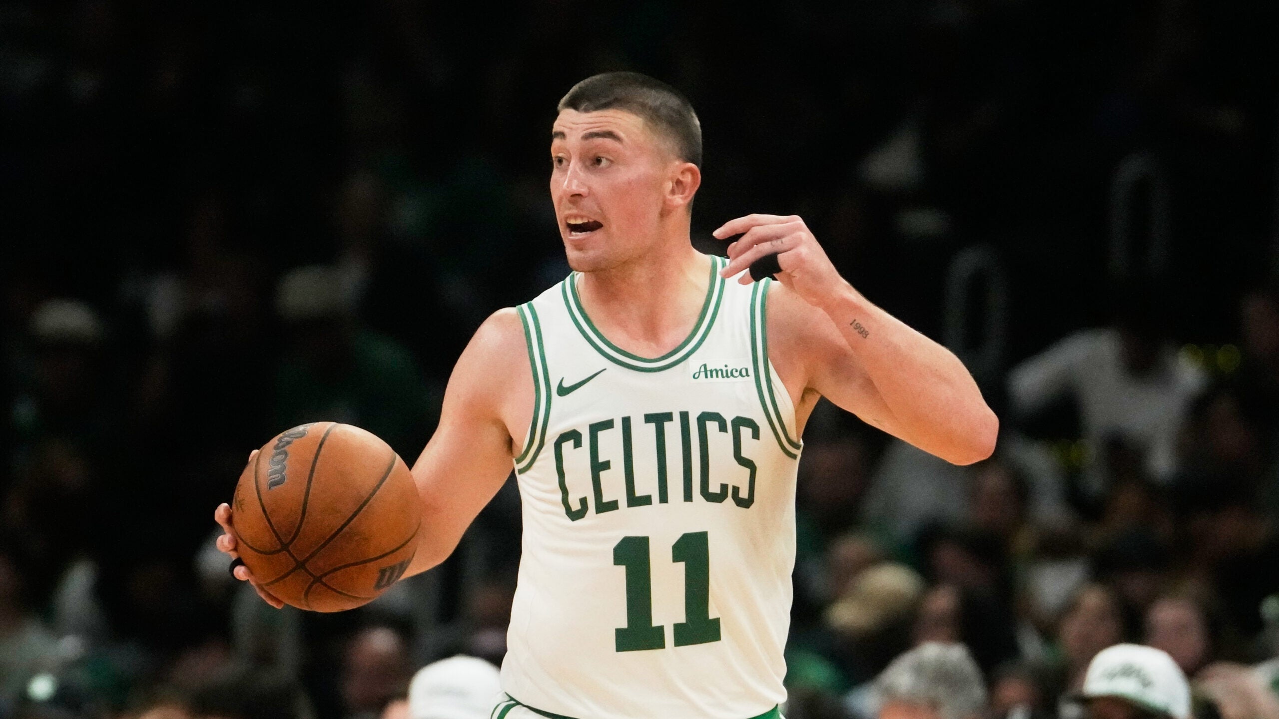 Payton Pritchard has a wild offseason workout regimen on Cape Cod