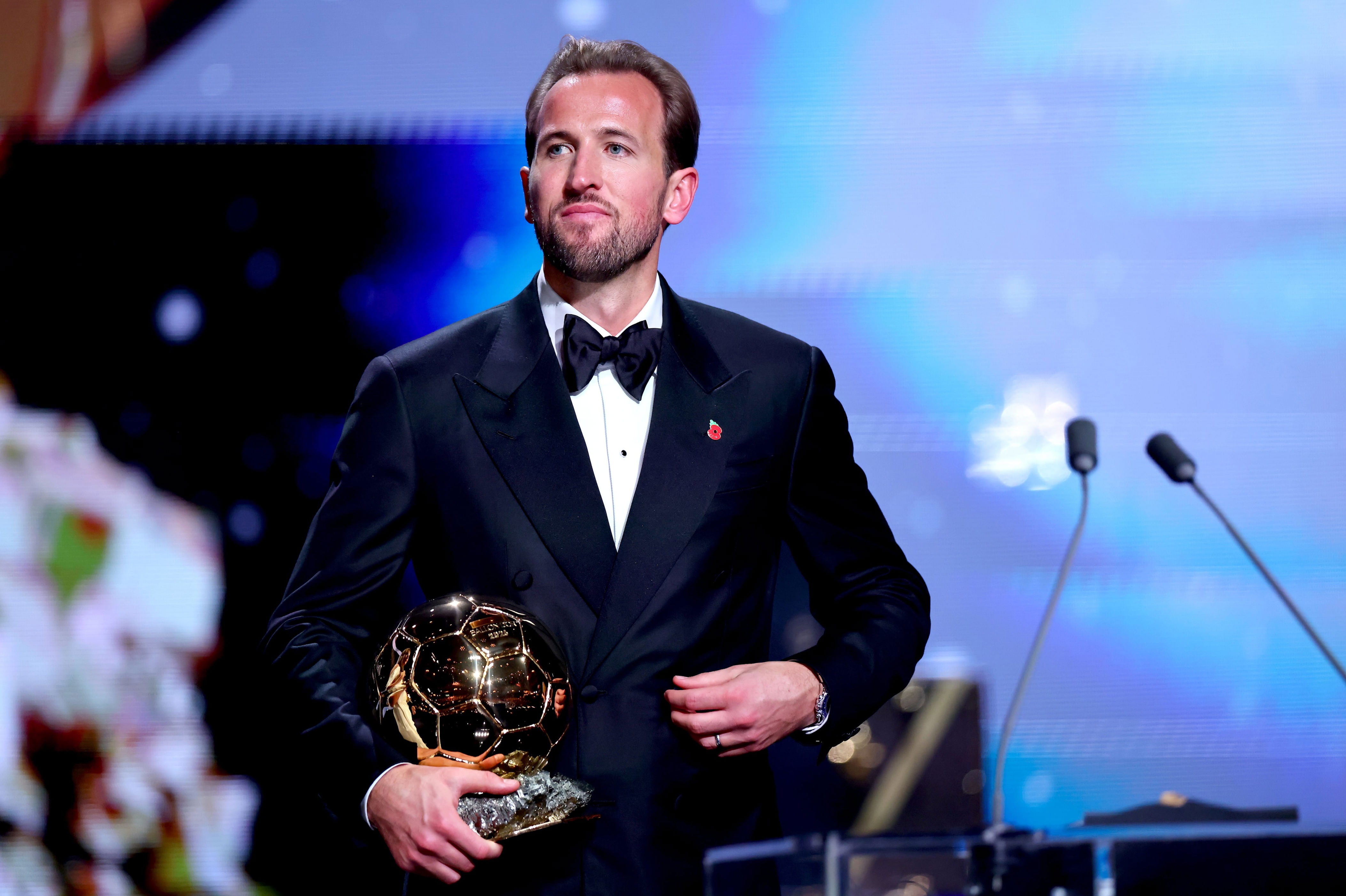 Harry Kane wins first Ballon d'Or as world's top striker