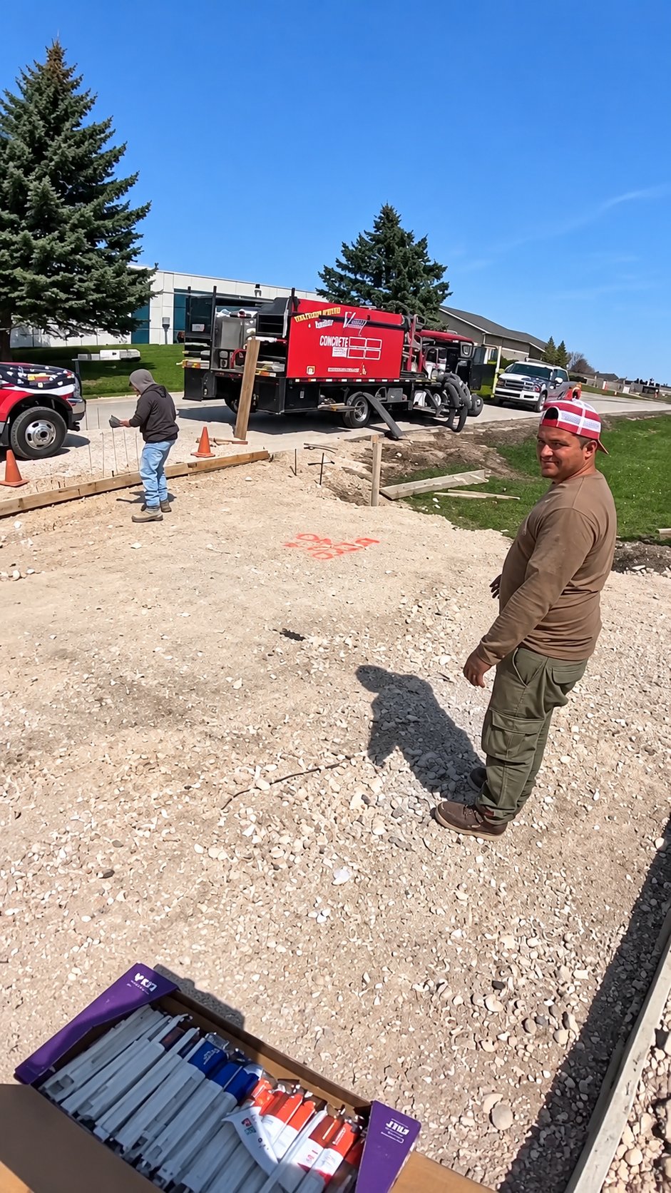 Marty’s not in a good mood on site