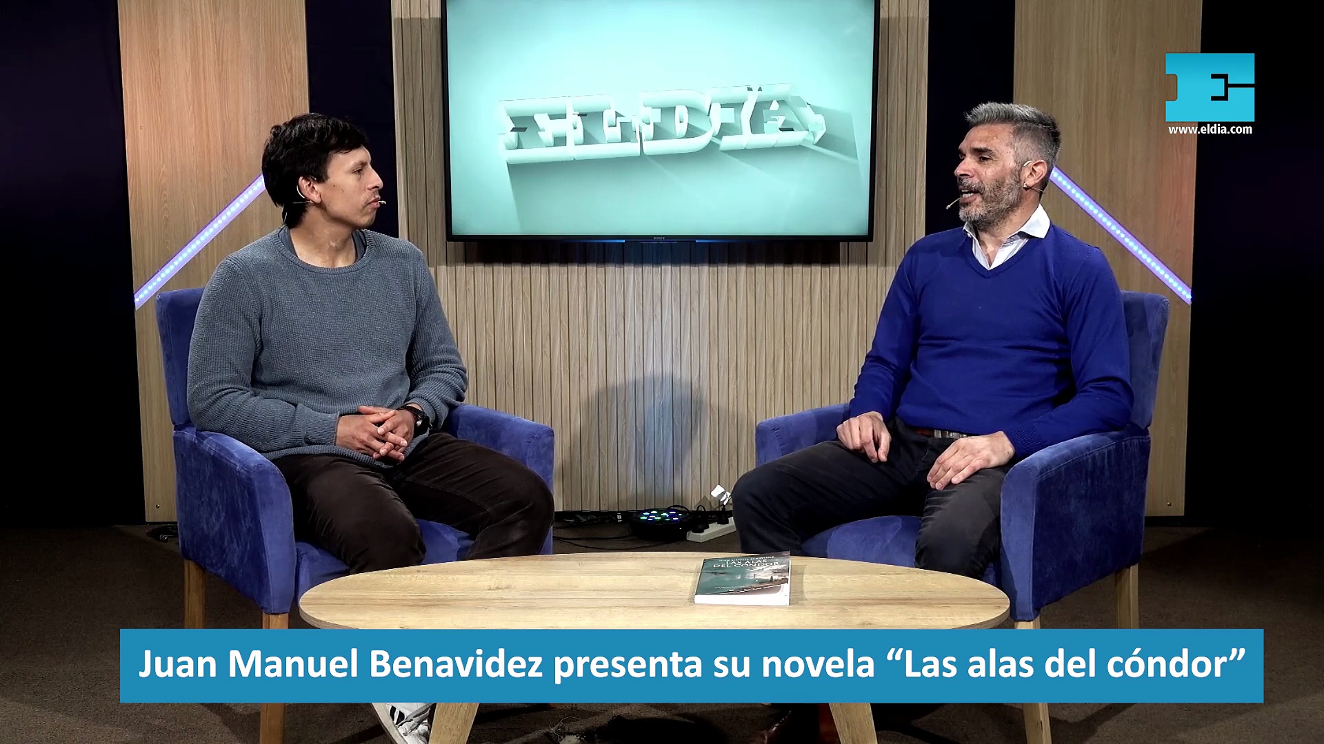 Juan Manuel Benavidez presenta su novela Las alas del cóndor