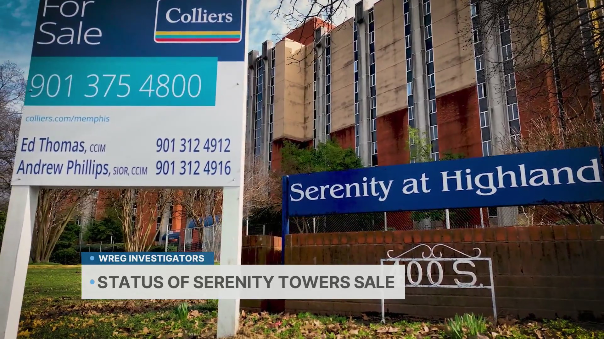 Status of Serenity Towers sale