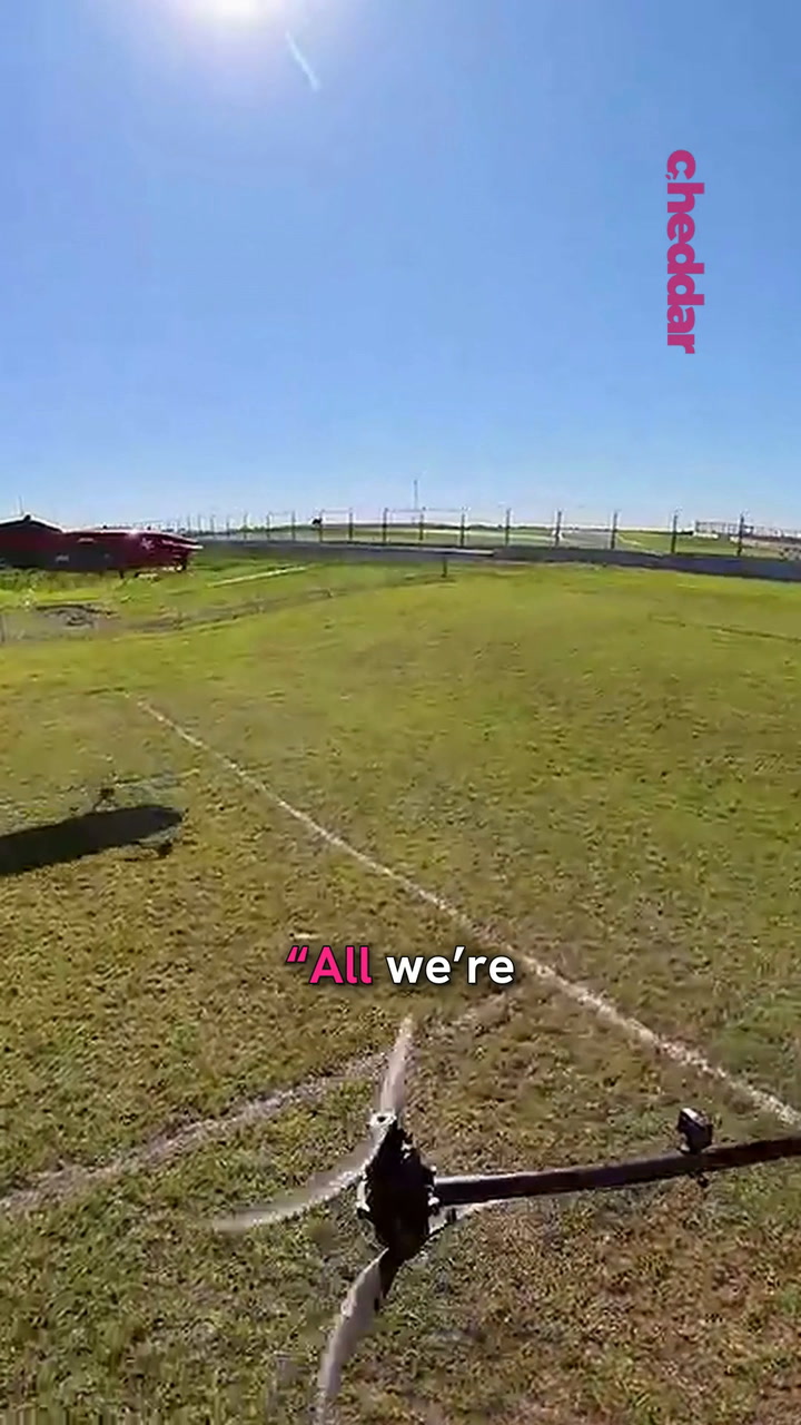 Flying cars are getting their start on a racetrack!