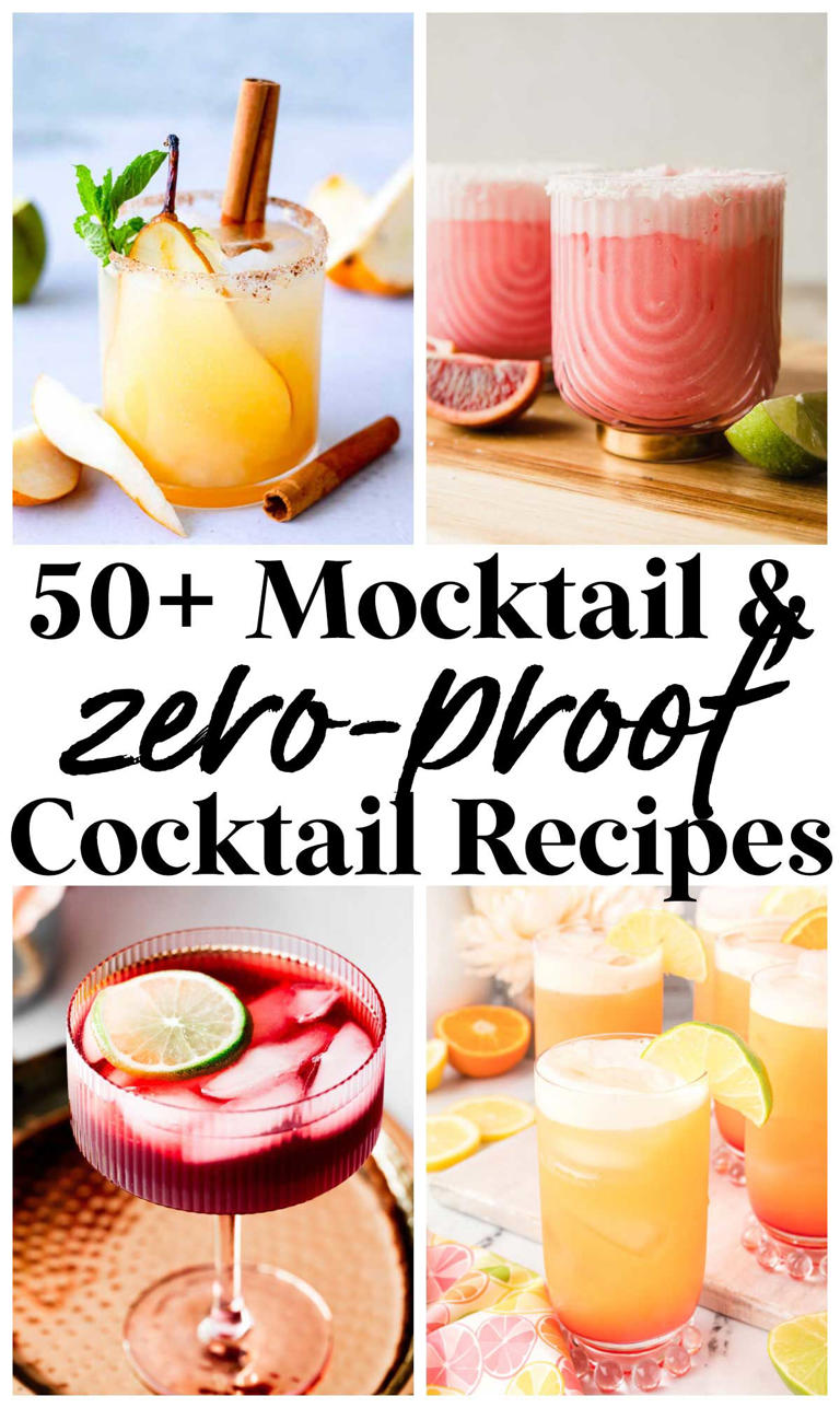 50+ best mocktail & zero-proof cocktail recipes