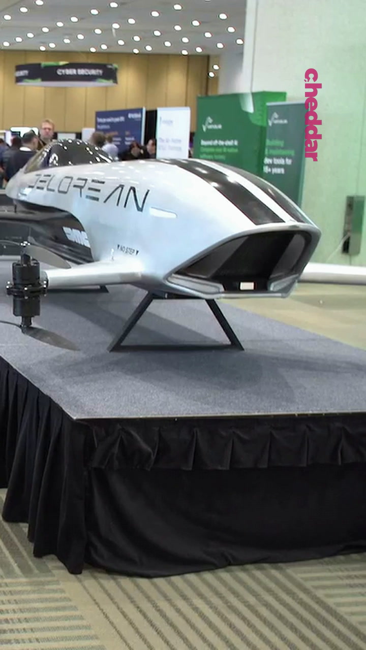 DeLorean promised us flying cars, and now it's racing one!