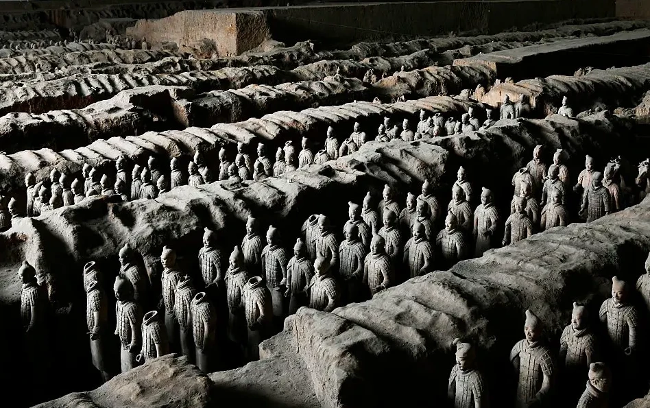 Fingerprints reveal women and children helped craft Terracotta Army
