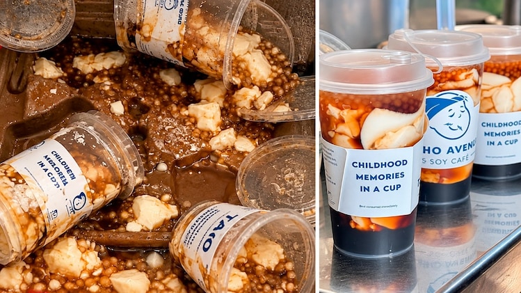 Refund claim takes an AI twist. Customer said boba drinks spilled, café ...