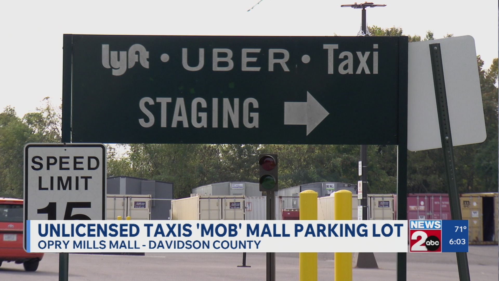 Unlicensed taxis 'mob' Opry Mills Mall parking lot