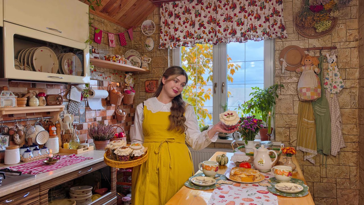 Cottagecore cooking & sewing