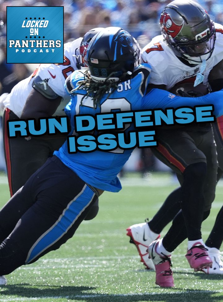 Panthers - The Panthers run defense is a real issue 🚨