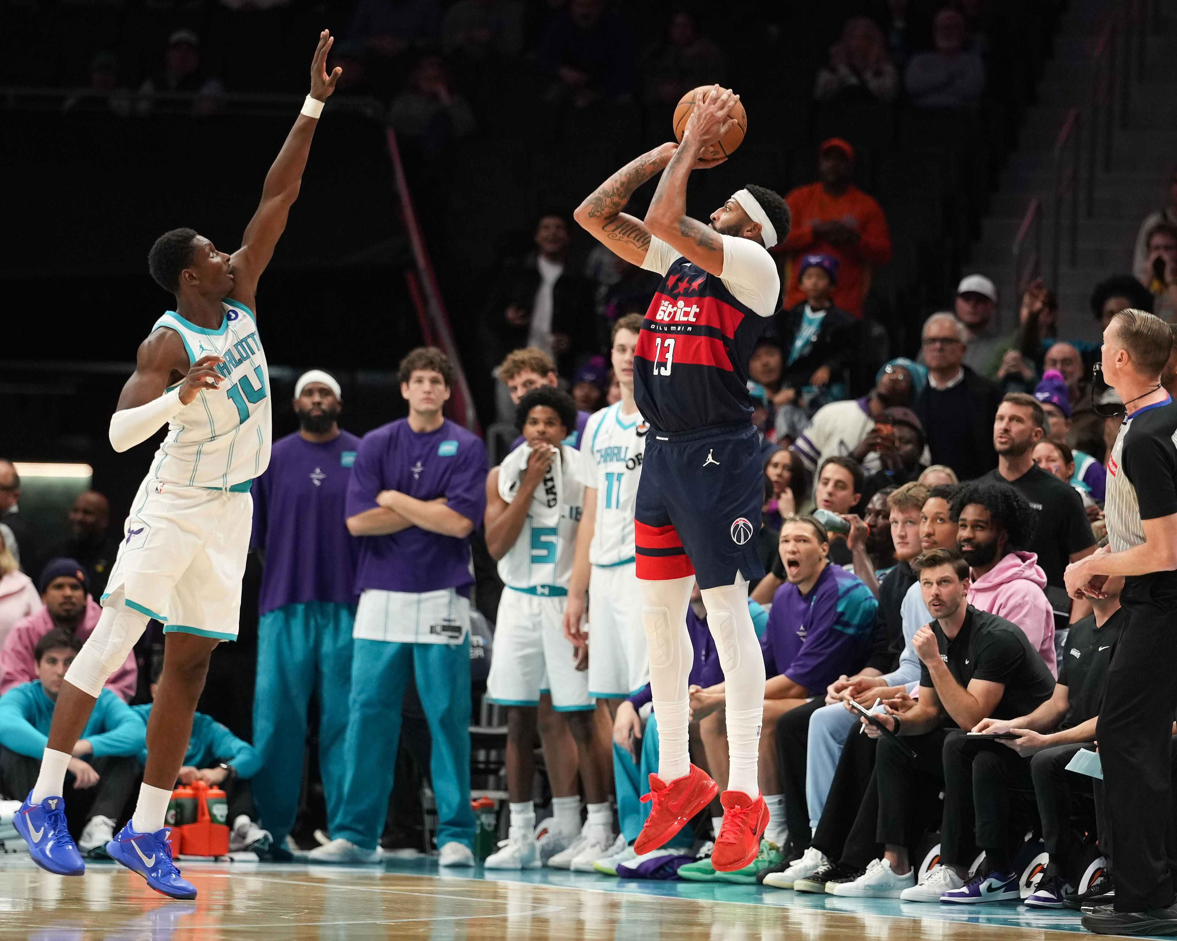 Wizards at Hornets final score: Washington loses 110-103