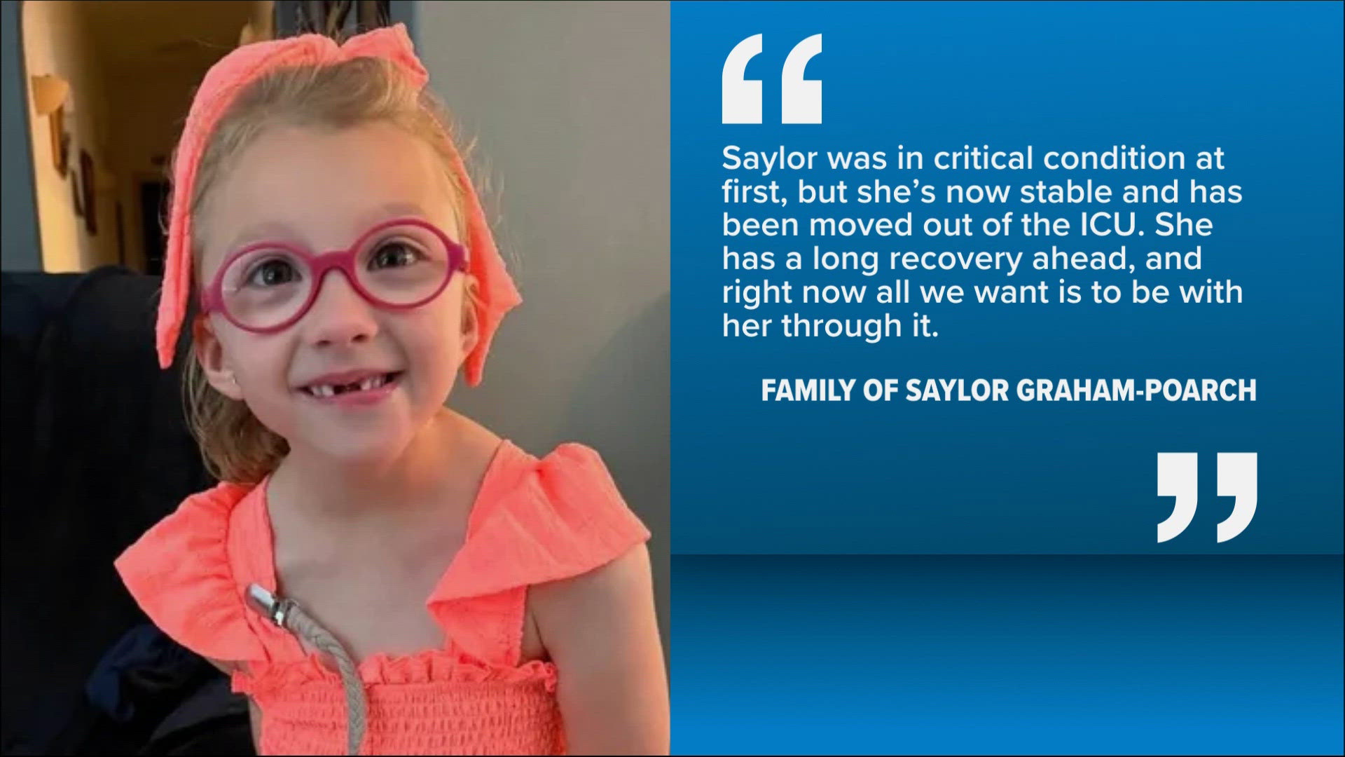 Bend school shooting survivor, 7, moved out of intensive care