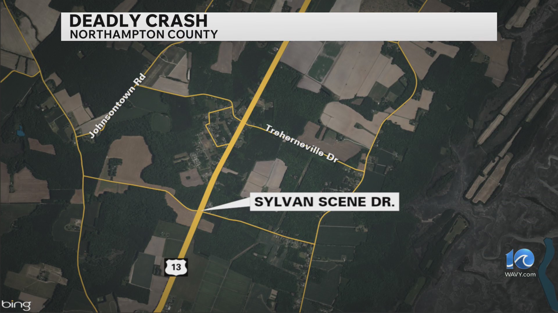VSP: Man killed in single-vehicle crash in Northampton County