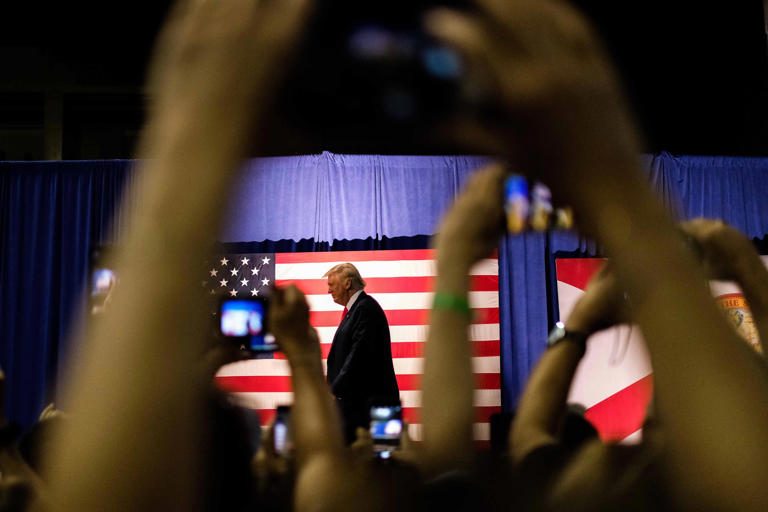 Donald Trump Daytona Beach rally marks his 4th political career visit