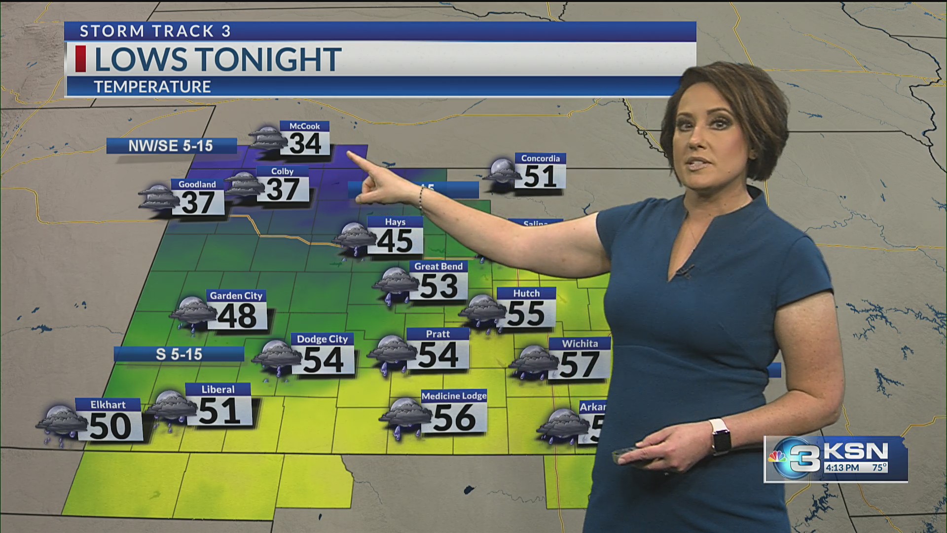Monday evening weather update