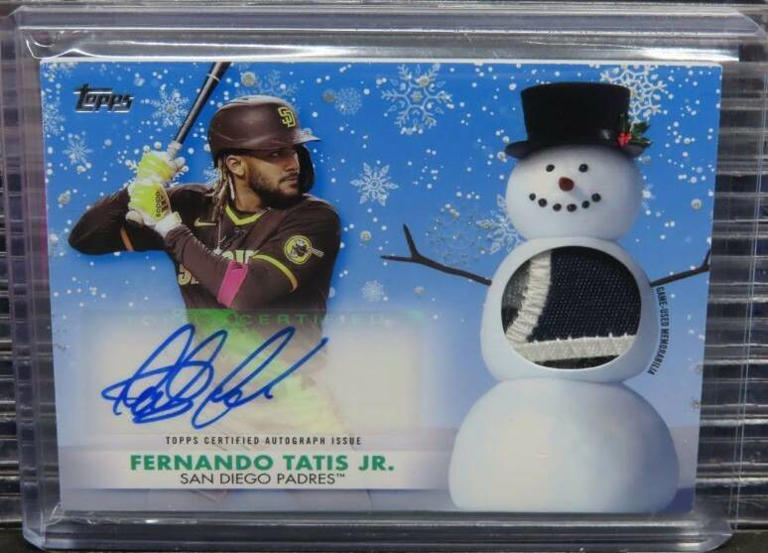 The top sale from each holiday baseball set since 2016