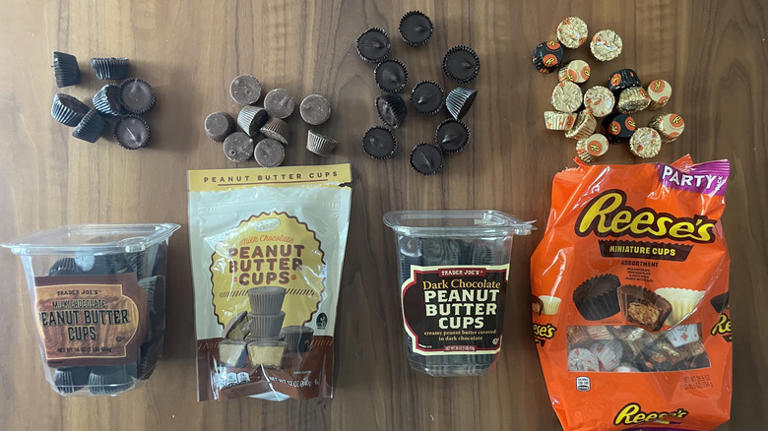 Reese's vs Aldi vs Trader Joe's: Who makes the best peanut butter cups?
