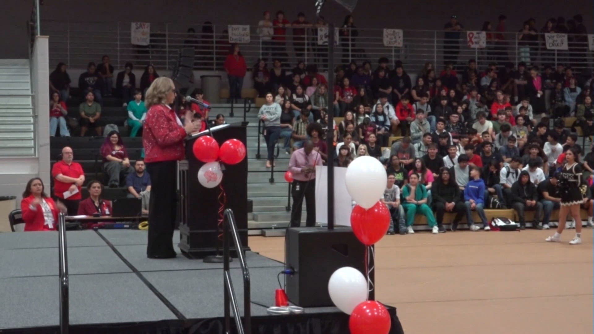 HM King students rally for a drug-free future to kick off Red Ribbon Week