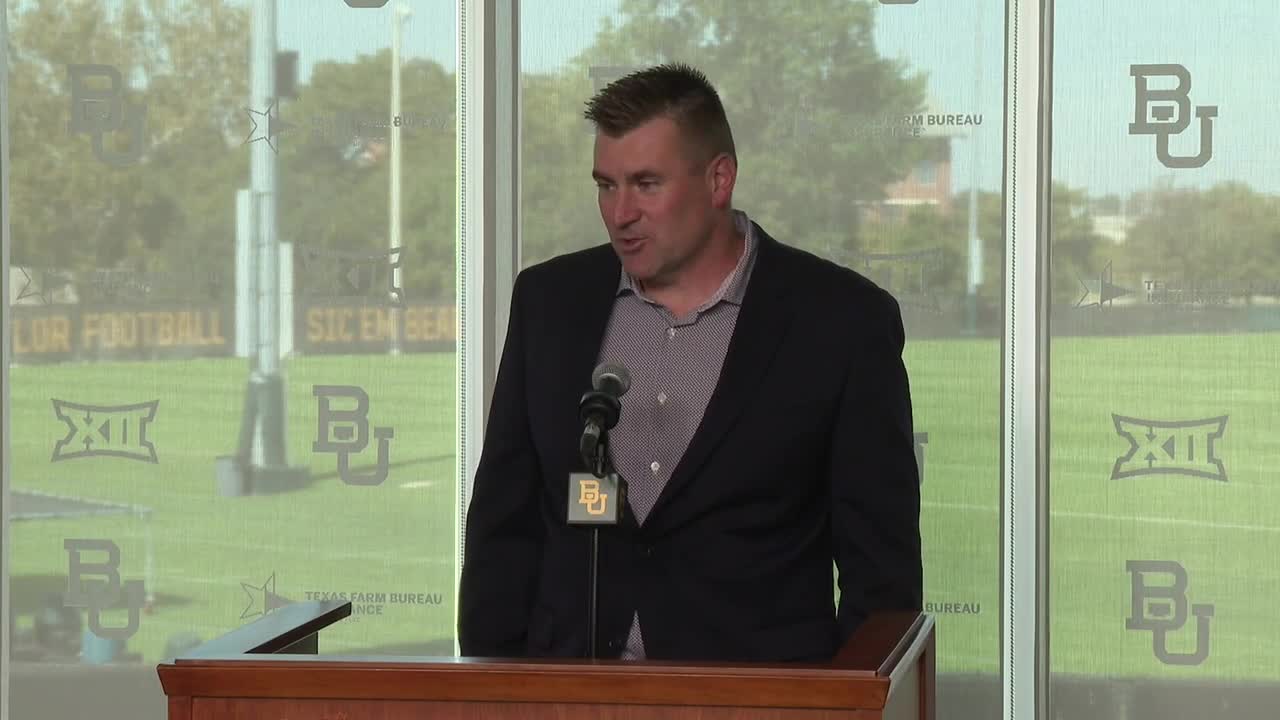 Joe Klanderman takes over Baylor Football at Interim Head Coach