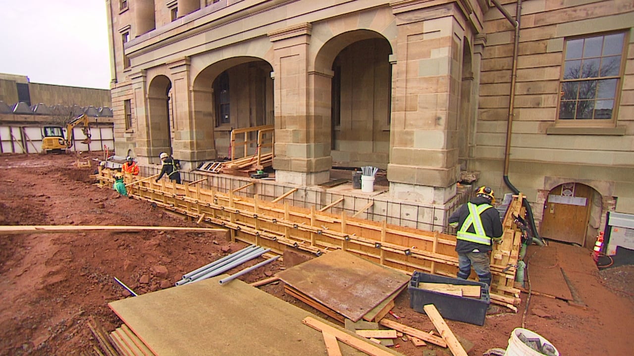 The restoration of Province House was a big job. These are two key ...