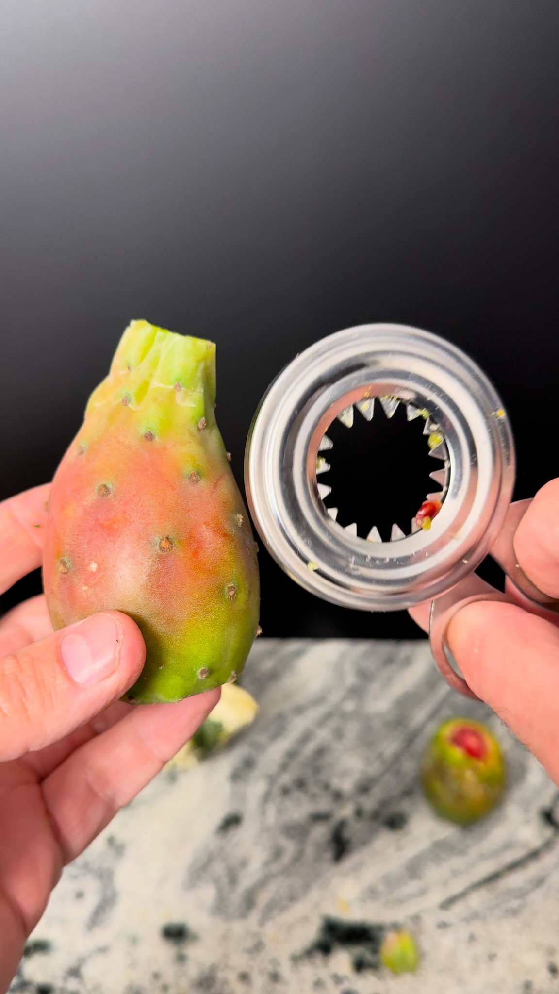 Cactus vs. egg cutter ASMR