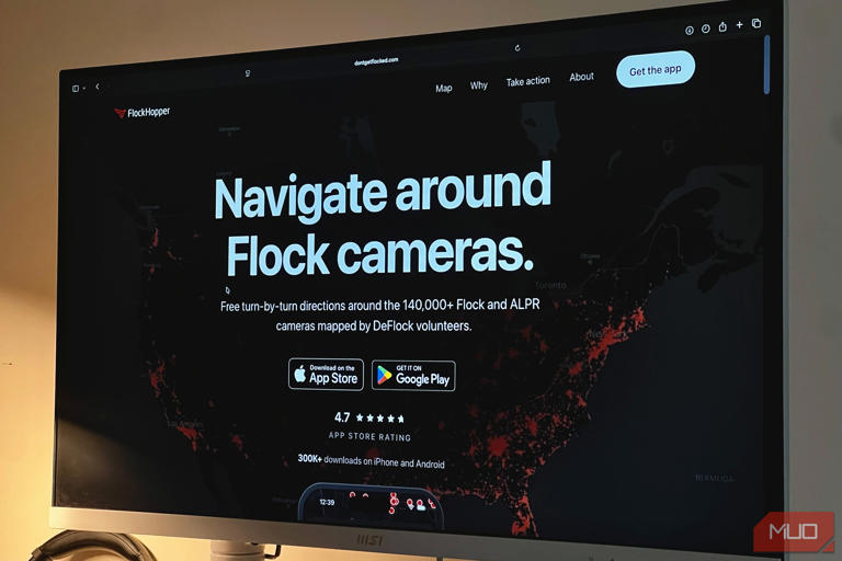 This navigation app finds routes with fewer Flock cameras and avoids ...